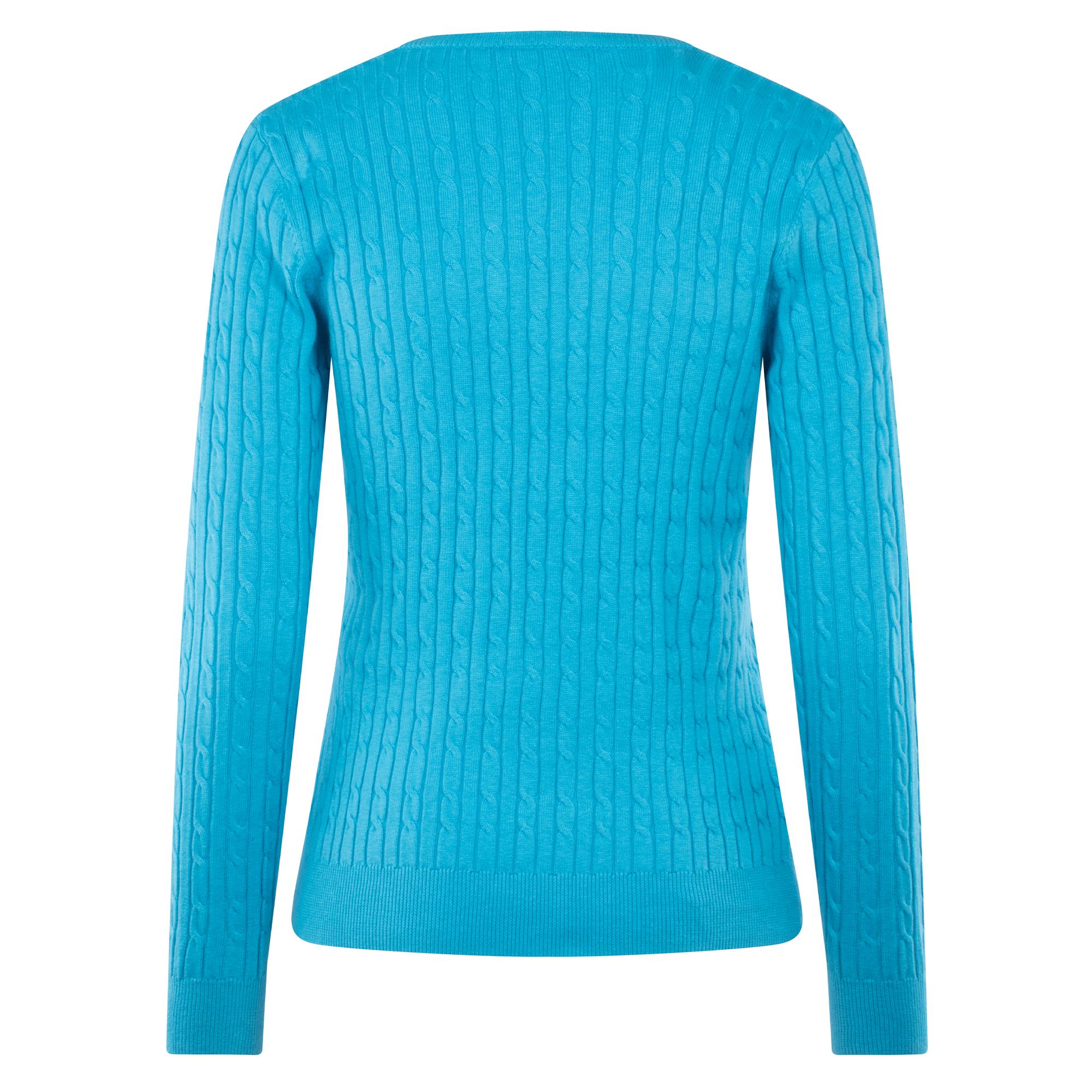 Daily Sports Madelene Knitted Ladies Golf Sweater Sea Salt